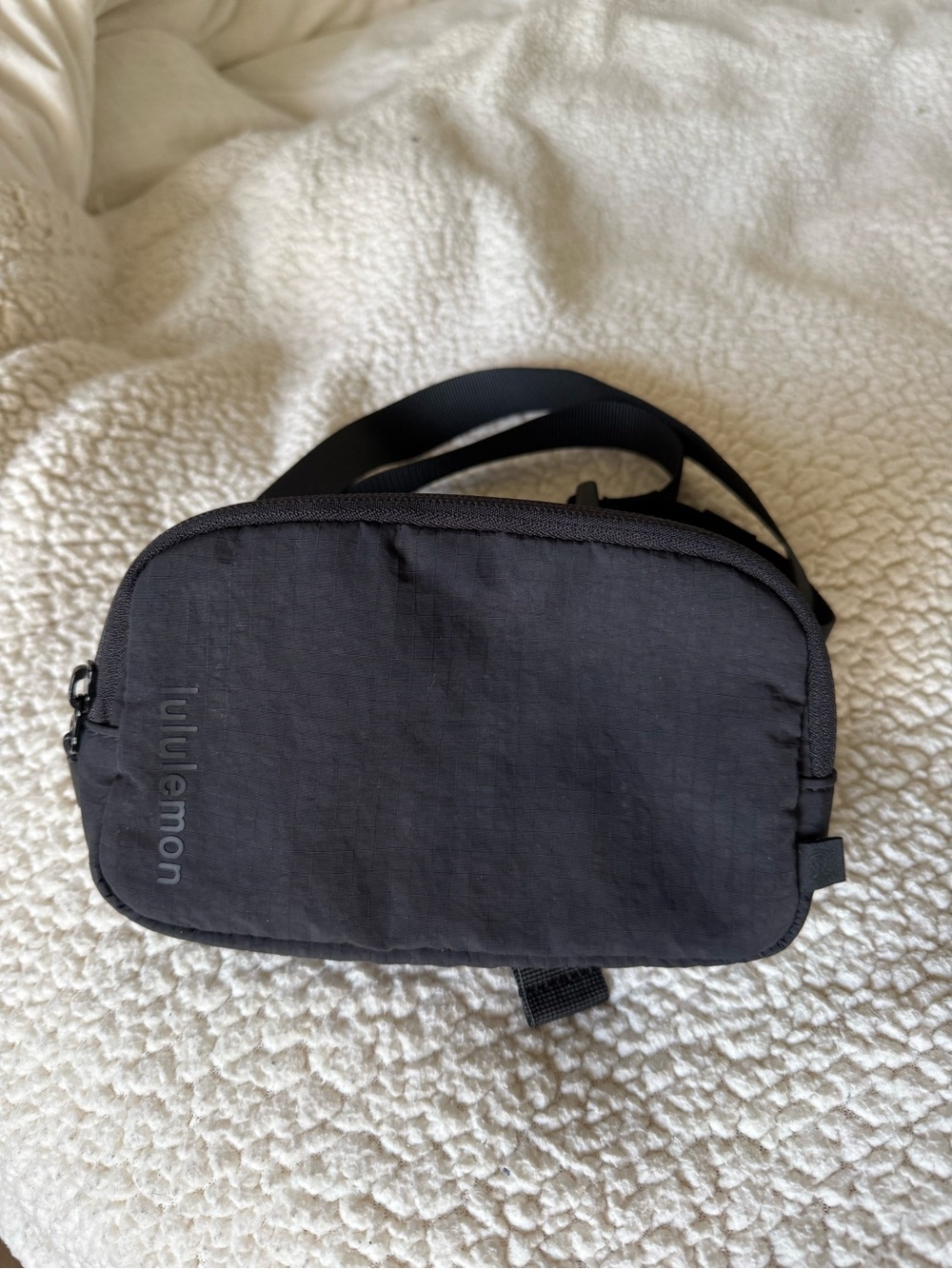 lululemon athletica Black Crossbody Pouch